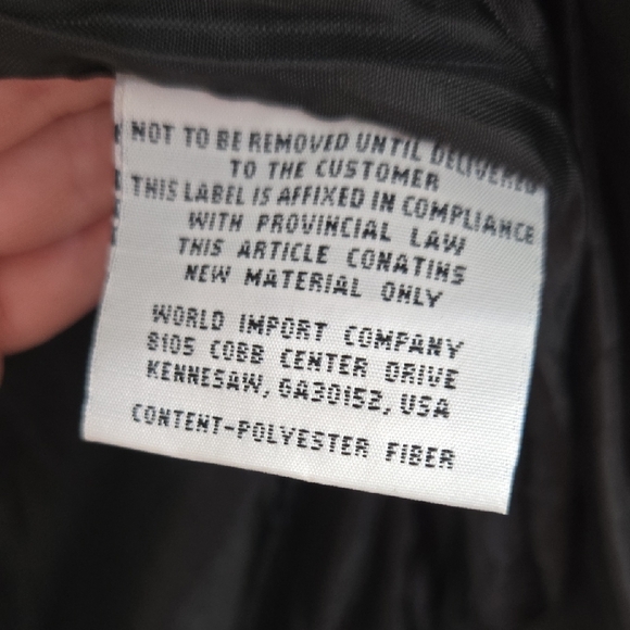 Black Bomber Jacket - Picture 10 of 13